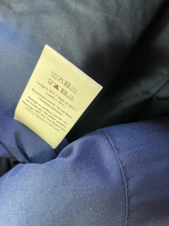 Sézane Sea New York Collaboration Denim Tote Embroidered Blue NWT - Picture 9 of 10